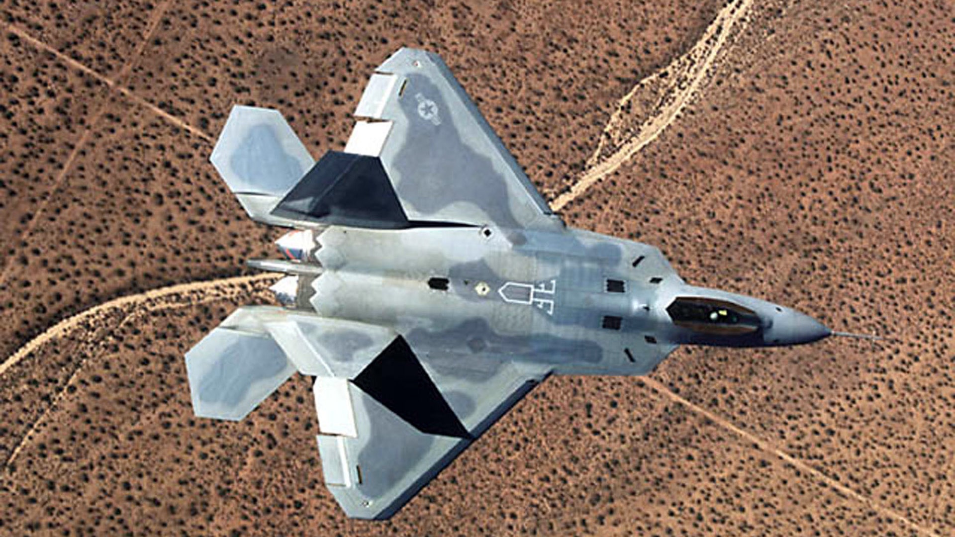 F-22A fighter jet