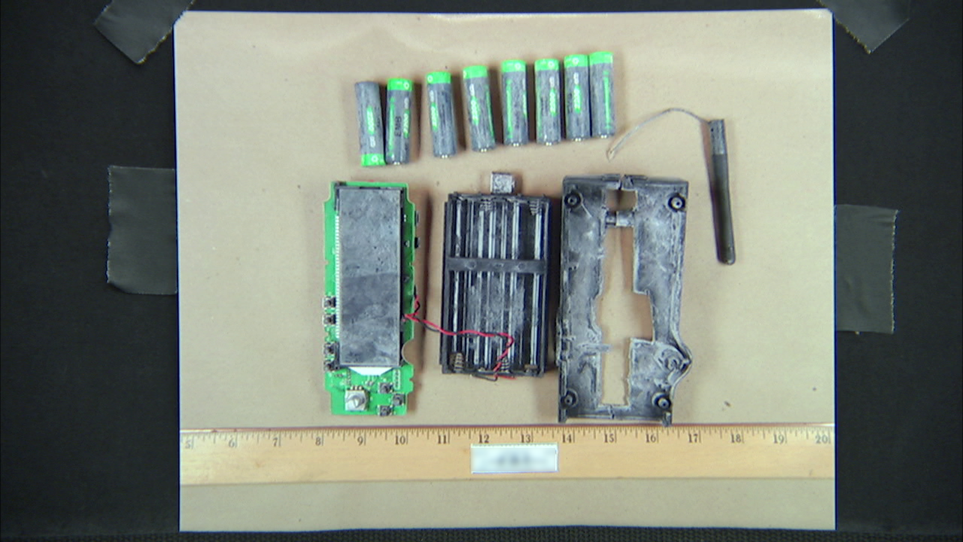 2013 Boston Marathon bomb batteries