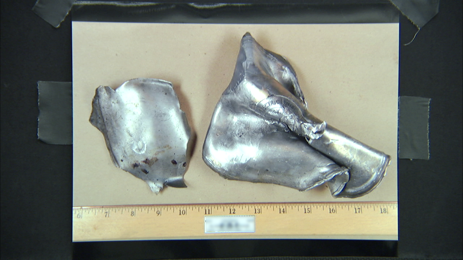 2013 Boston Marathon bomb pressure cooker parts