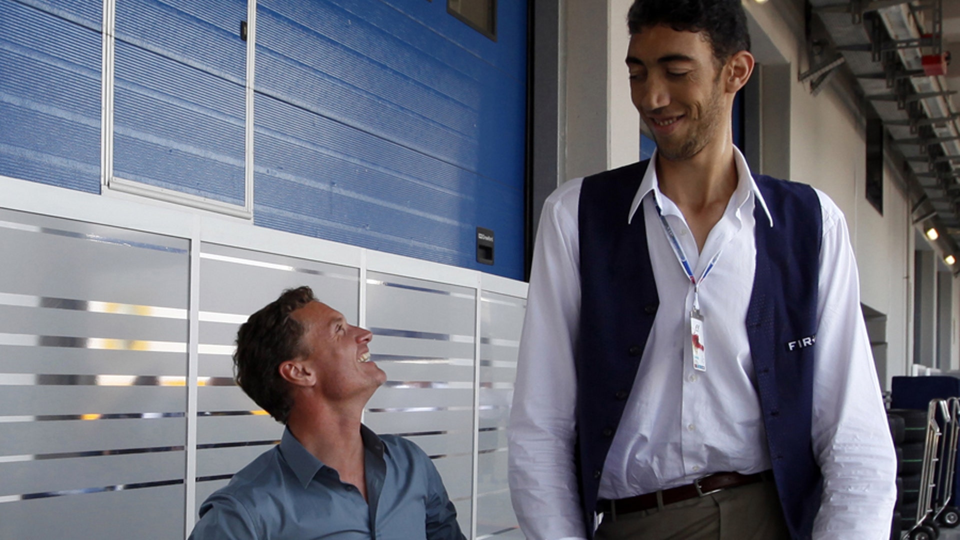 With Formula One Driver