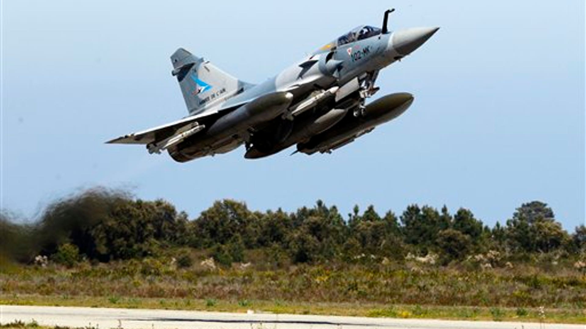 Libya France Warplane