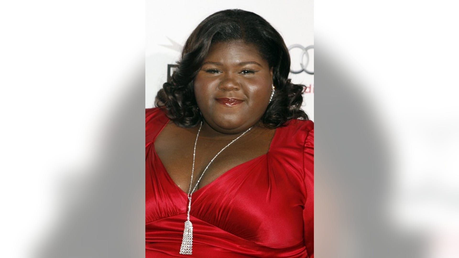 Gabourey Shines in Red