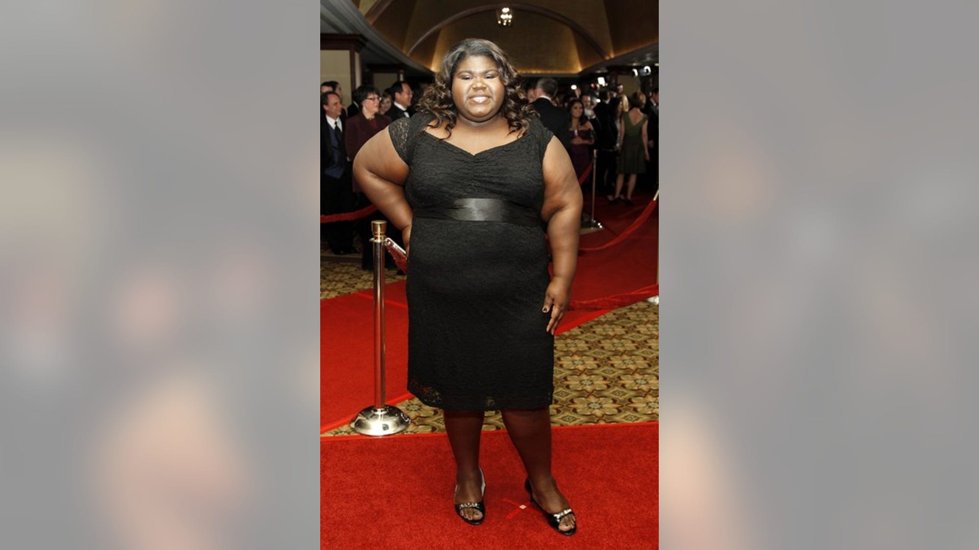 Gabourey Sidibe on the Red Carpet