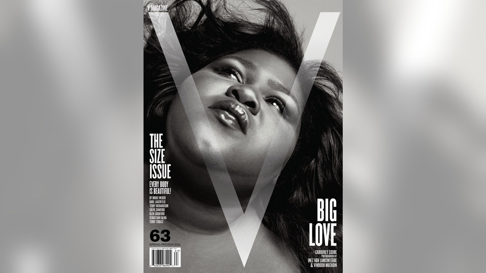 Gabourey Sidibe for V Magazine