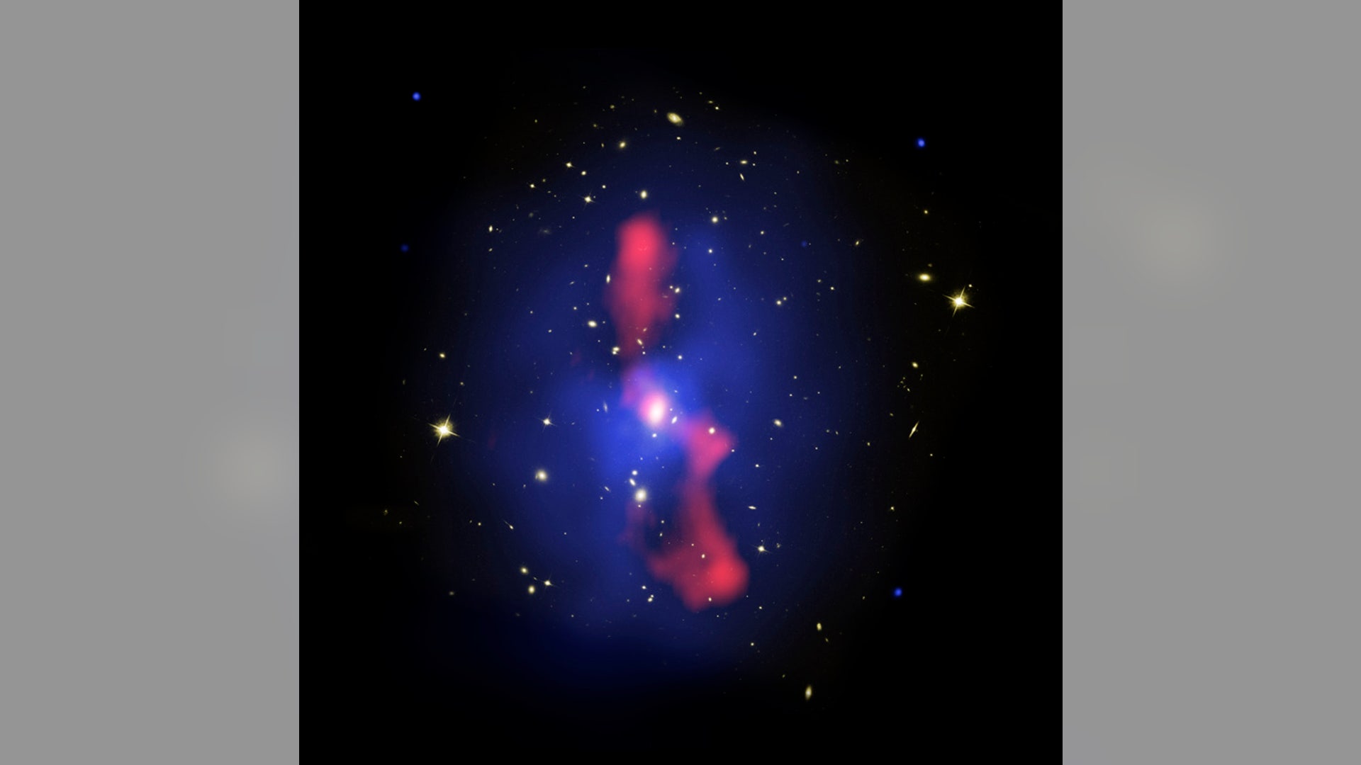 Galaxy Cluster MS 0735