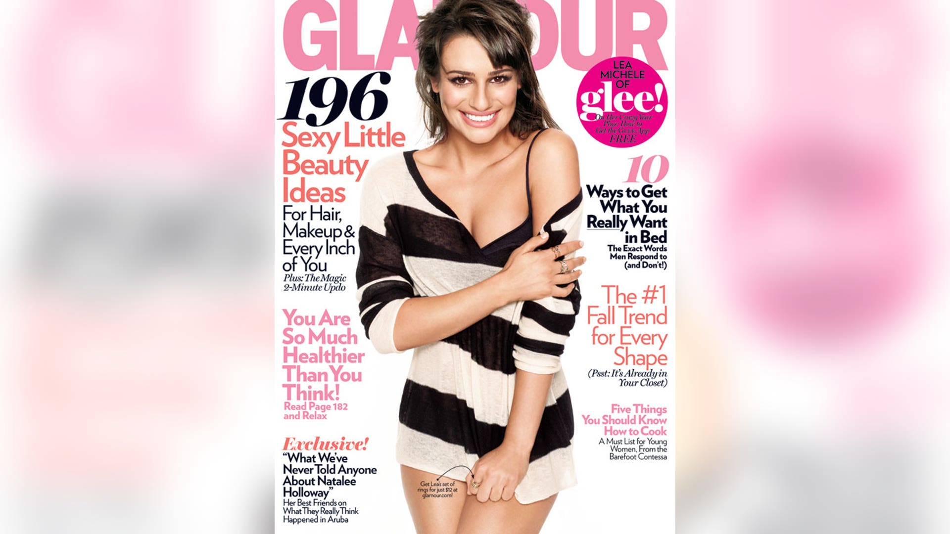 The October Issue of Glamour Magazine