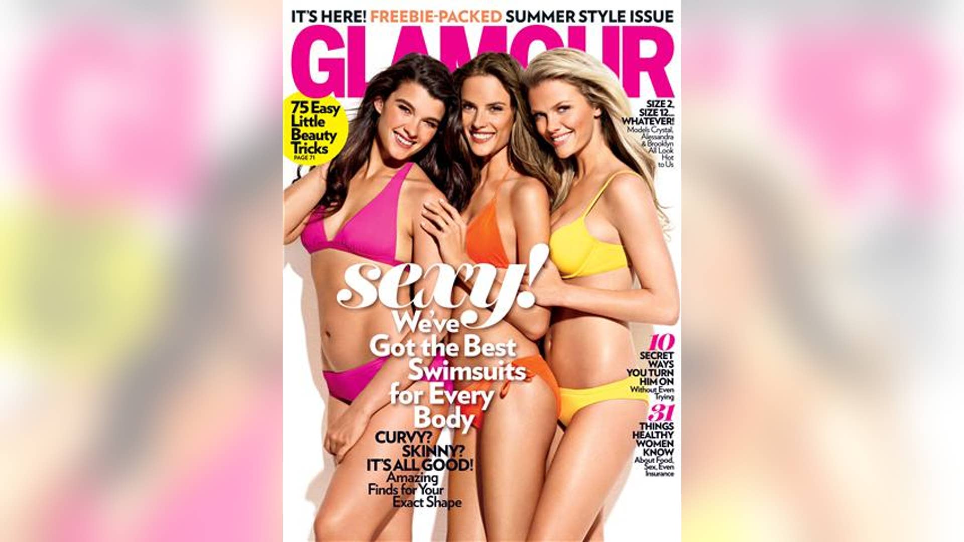 Glamour's Hot June Cover