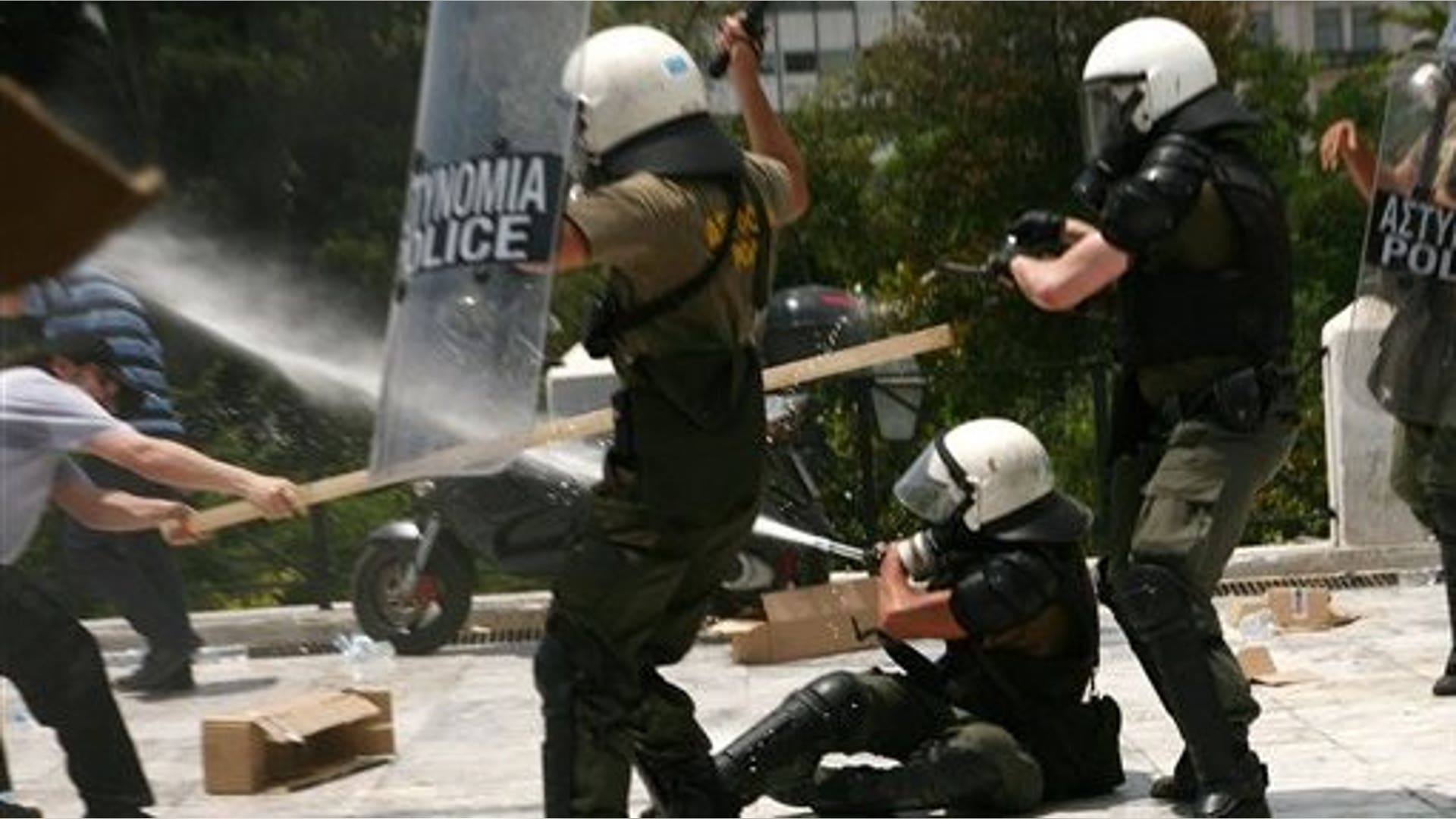 Uprising in Greece