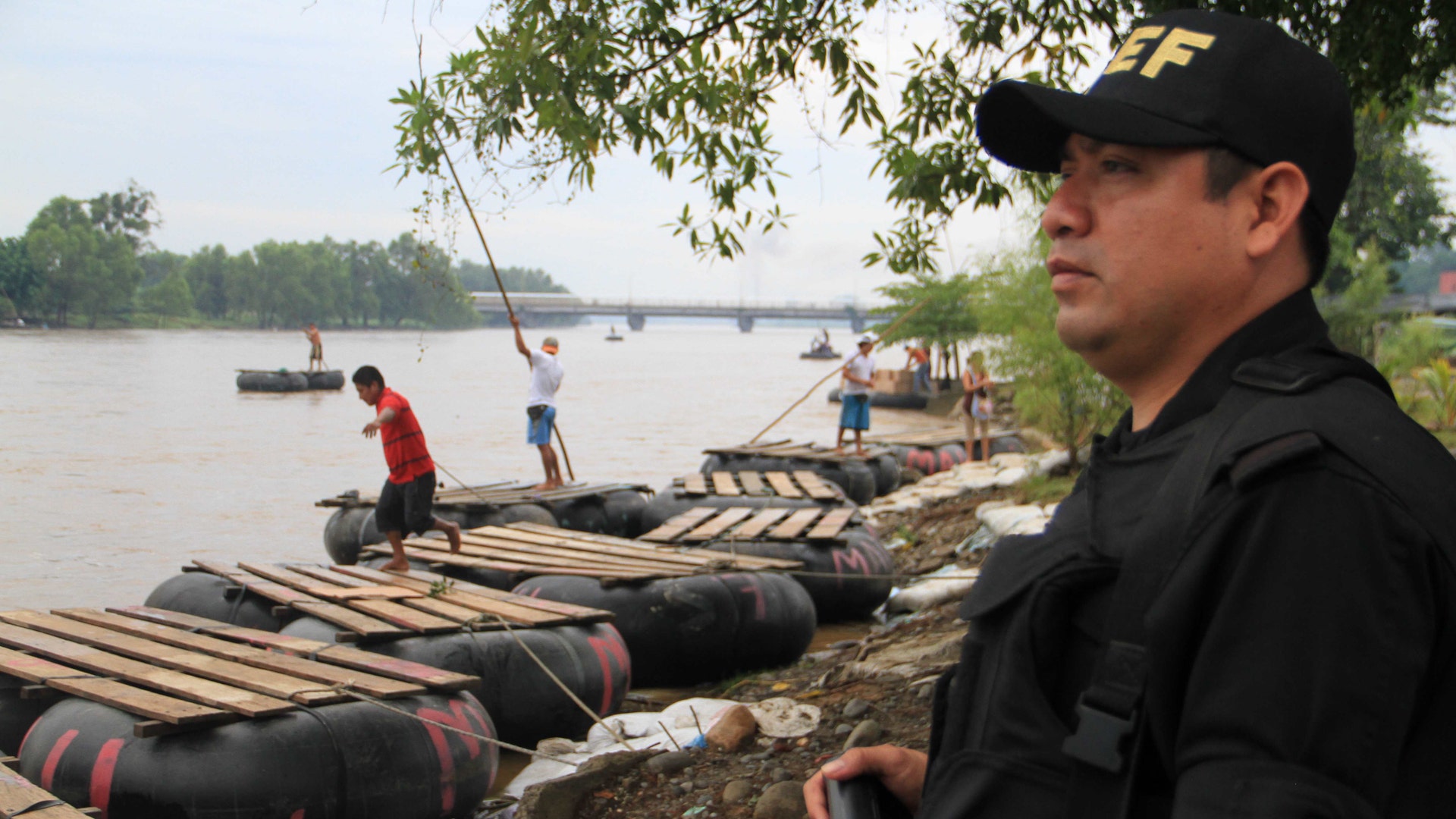 Scenes From The Mexico Guatemala Border Fox News   GuatMex Border Opener 