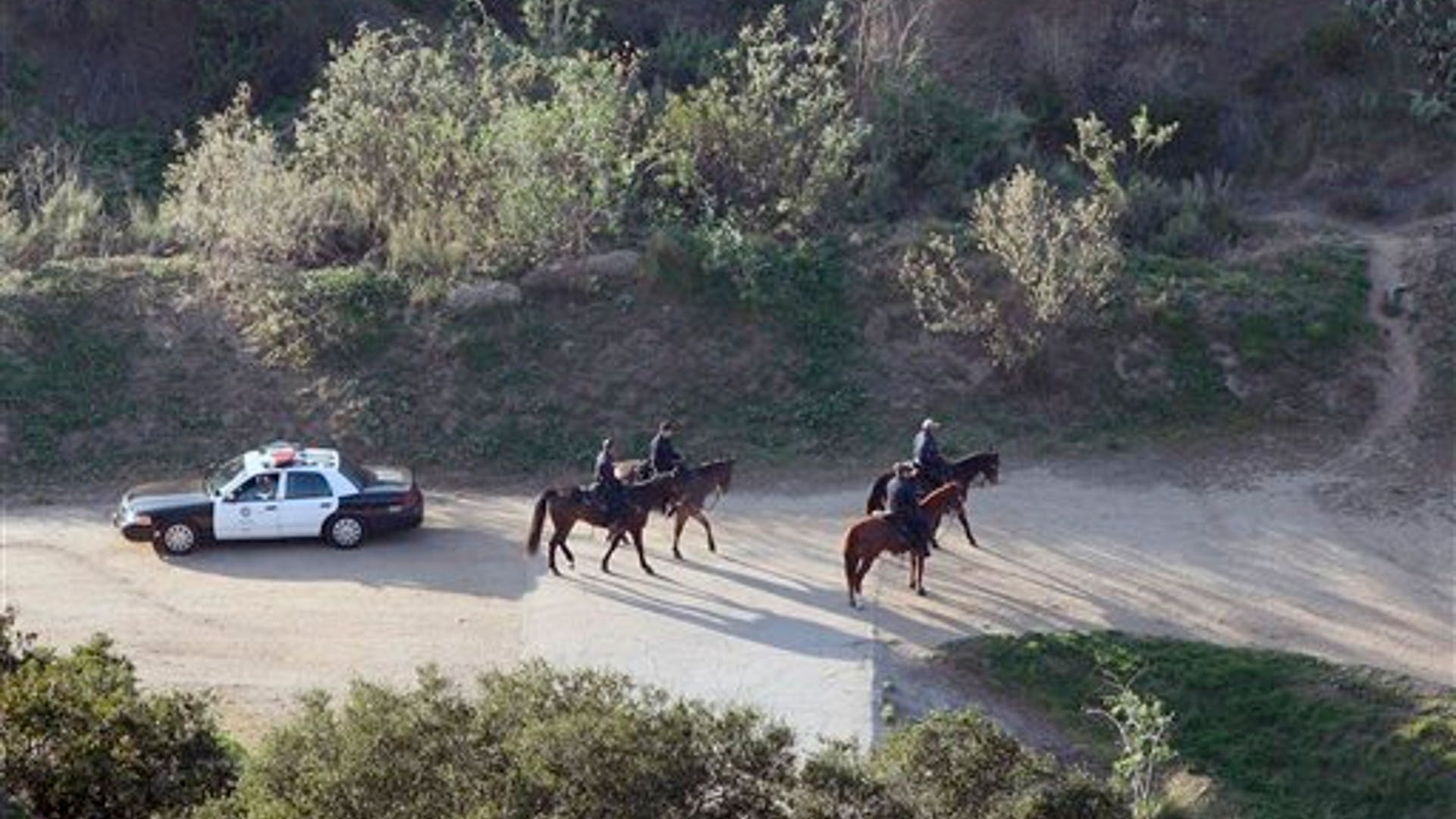 Human Head Found Los Angeles Police Canyon