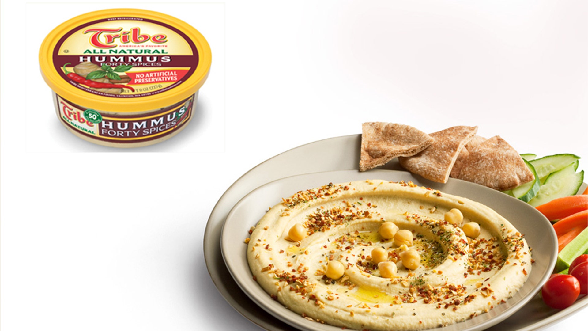 Tribe Hummus Forty Spices