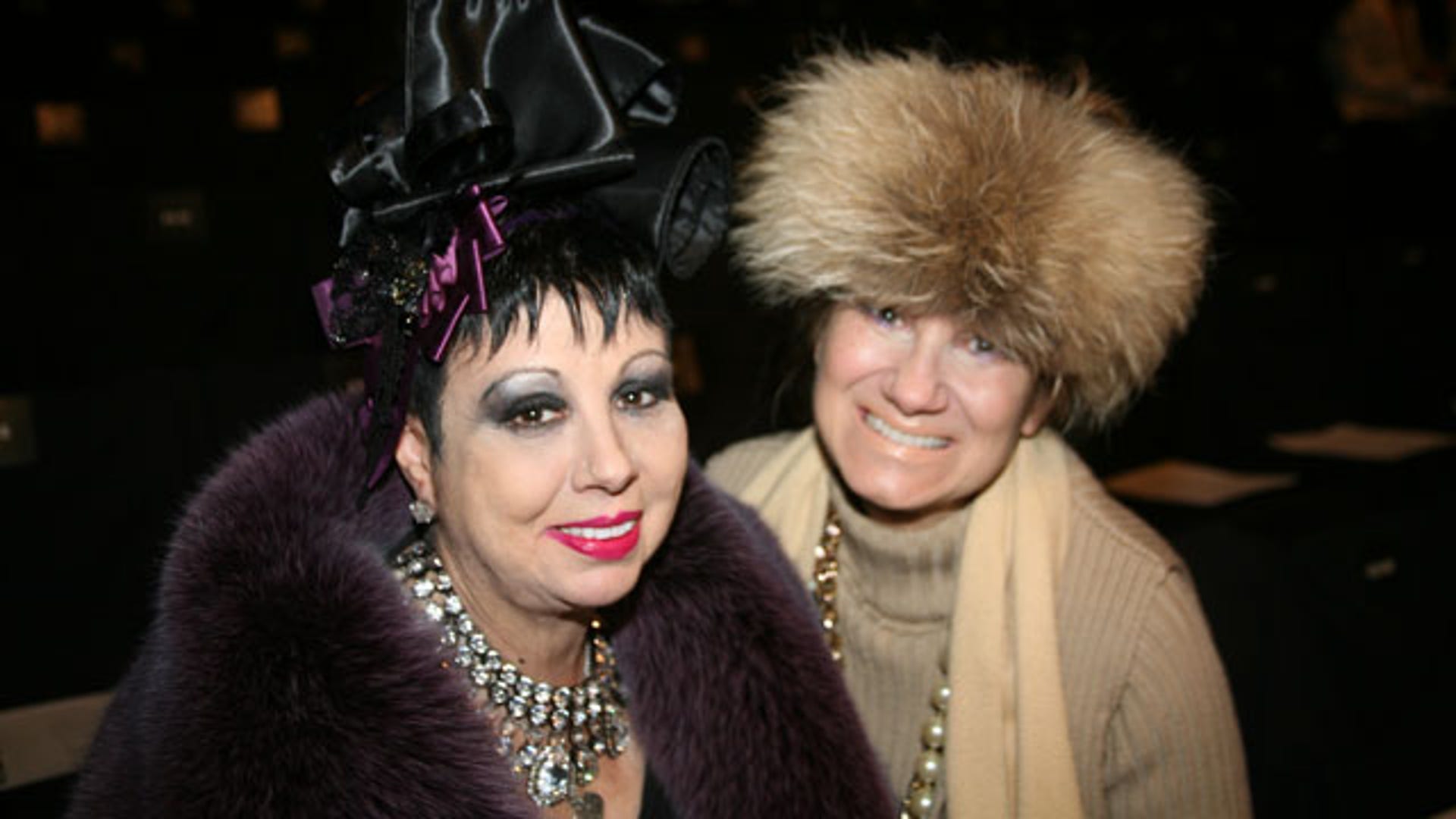 Funky Hats at Fashion Week