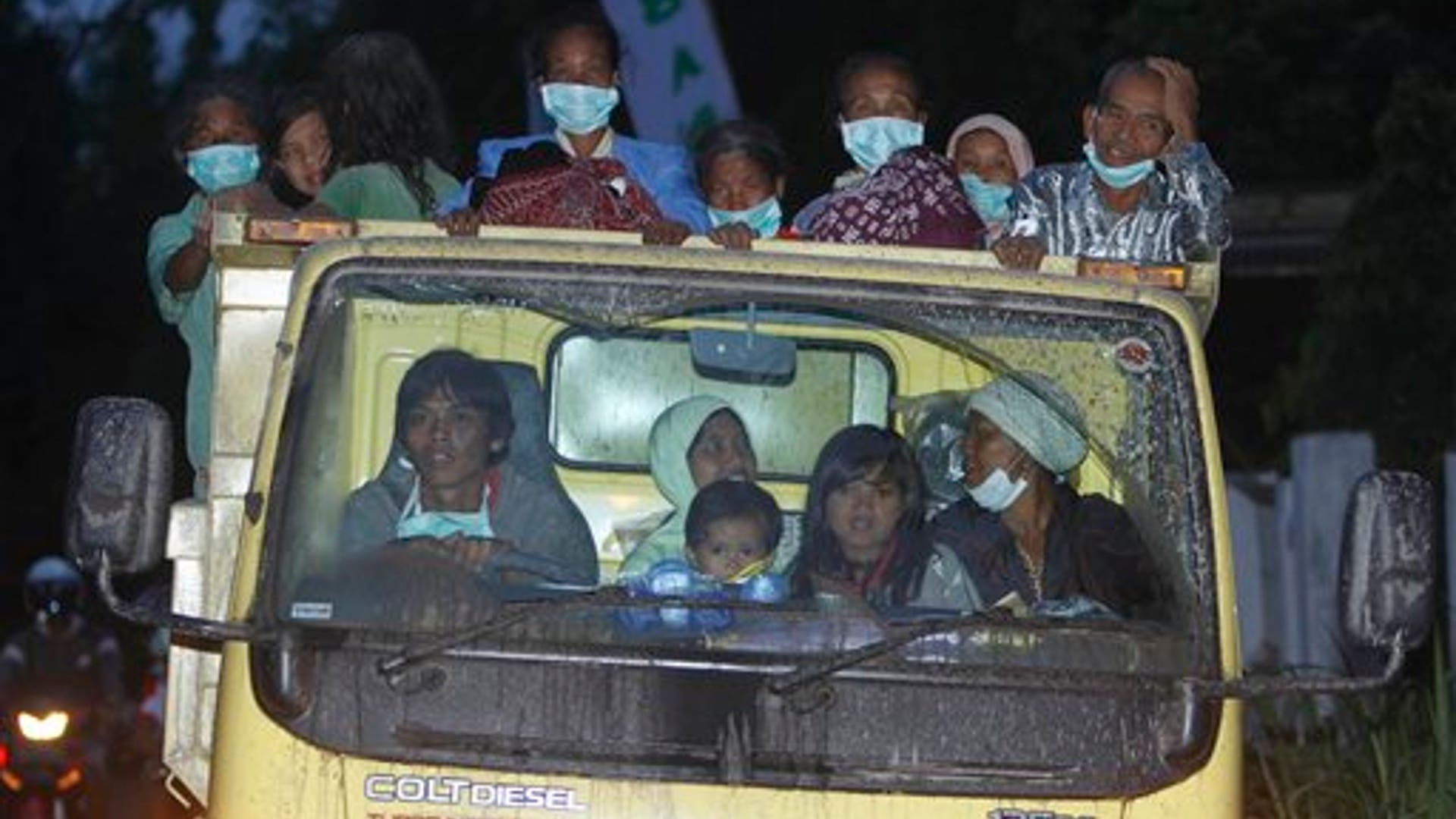 Villagers Flee Homes