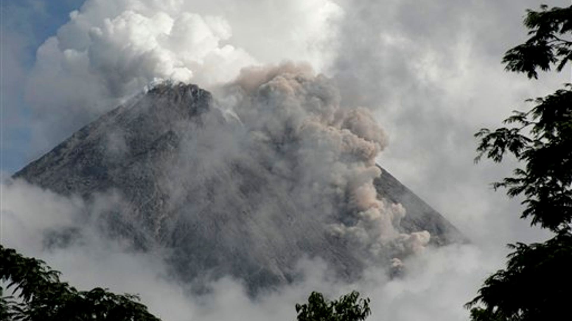 Mount Merapi Erupts