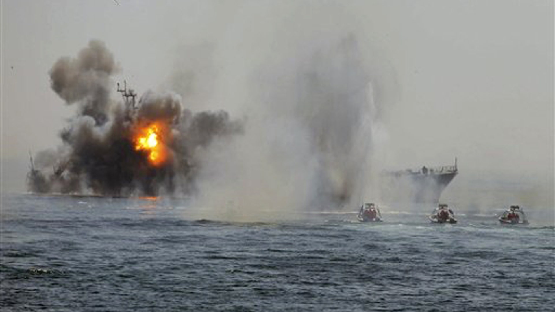 Explosions at Sea