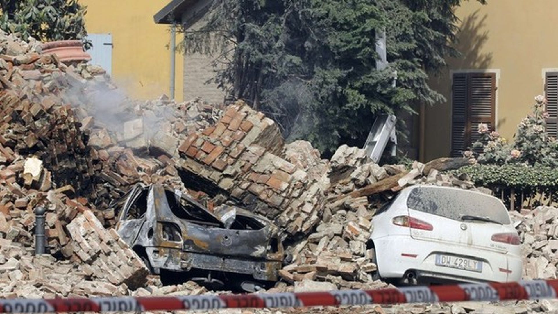 Historic Buildings Crumble After 60 Magnitude Earthquake Hits Italy