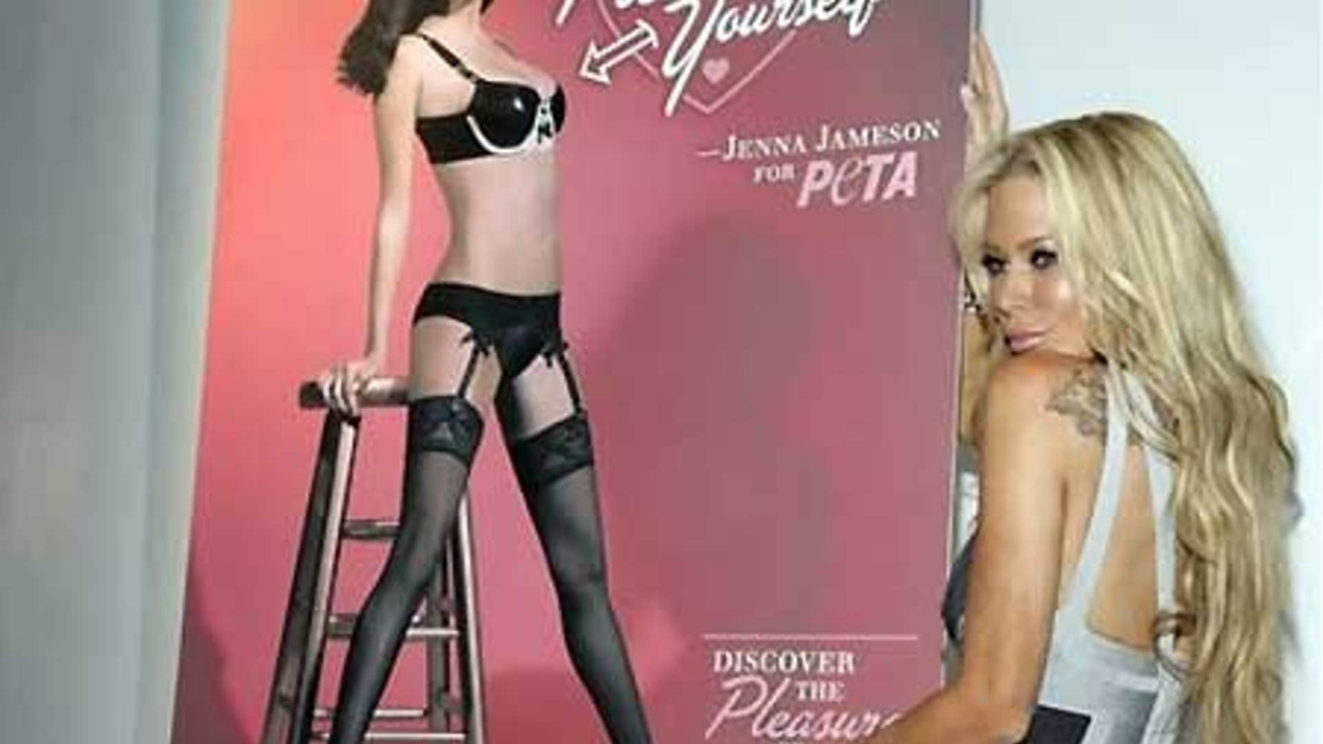 Jenna Jameson for PETA