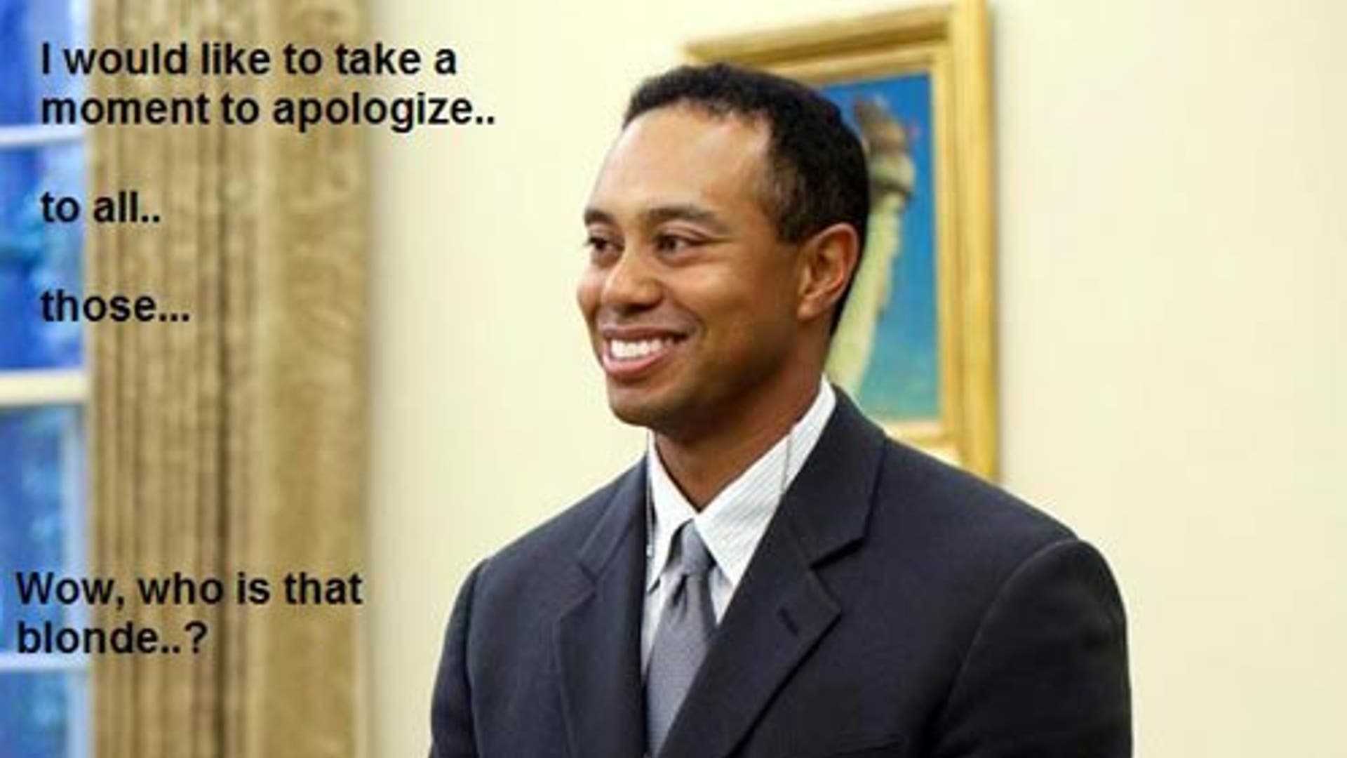 Tiger's Apology