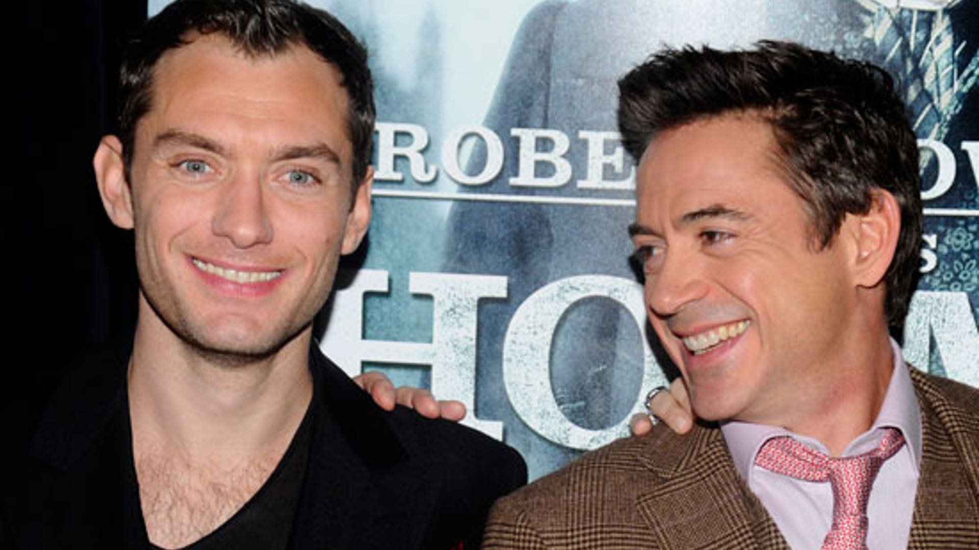 Jude Law and Robert Downey Jr