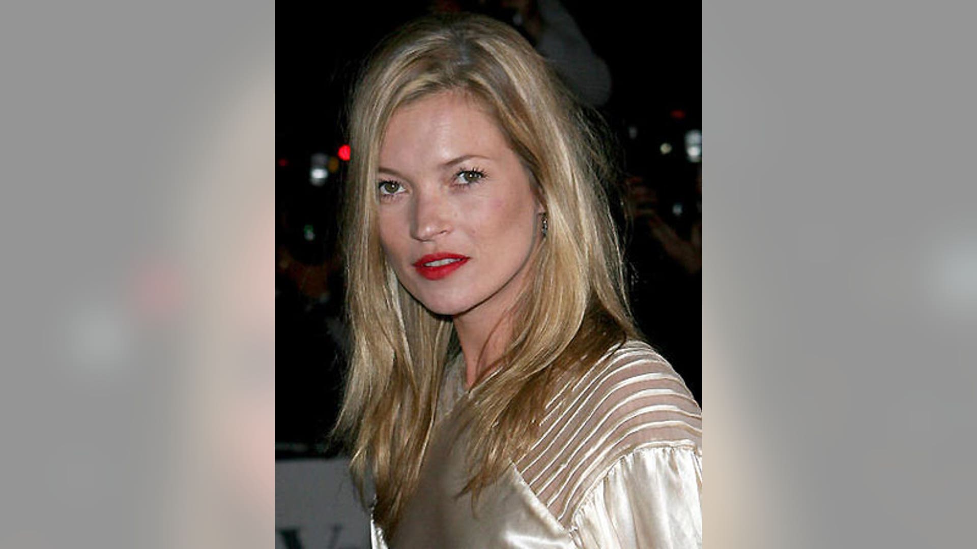 Kate Moss on the scene