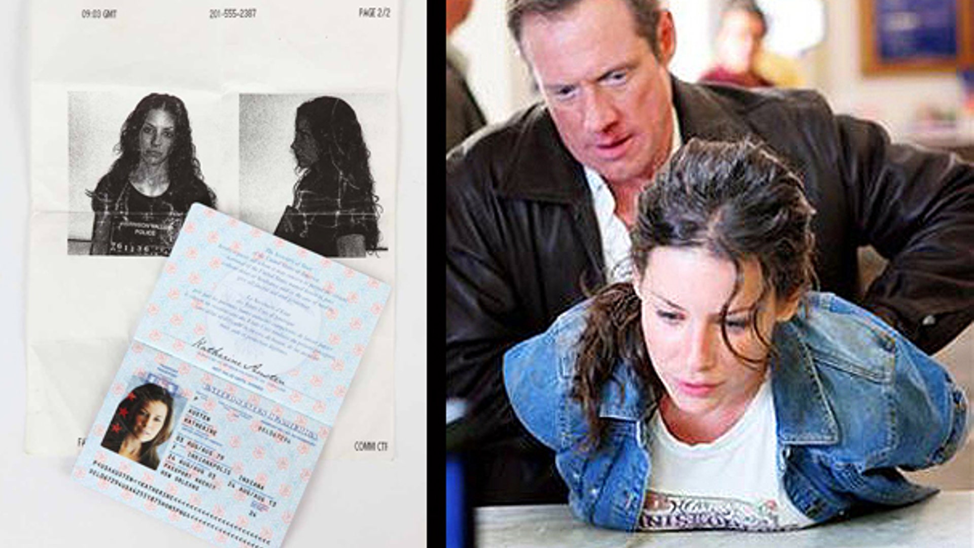 Kate's Passport and Mugshot