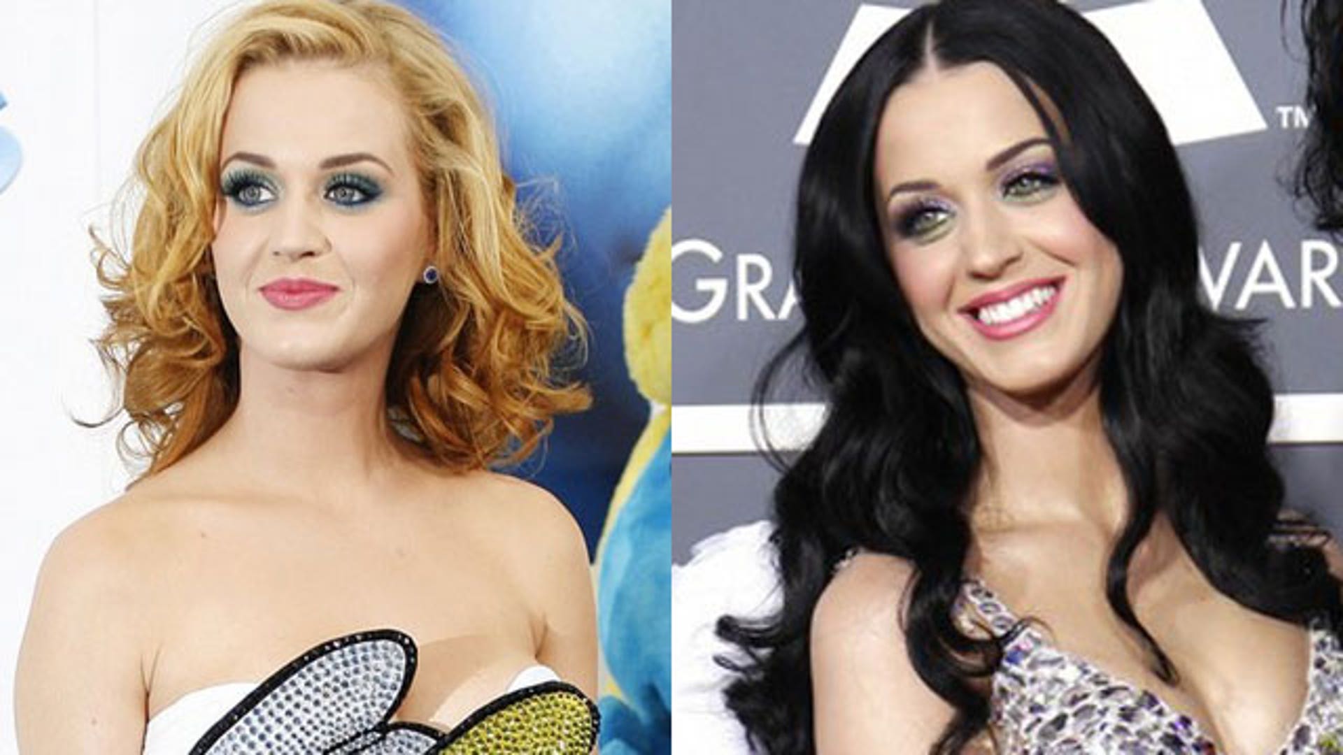 At the premiere of "The Smurfs," Smurfette's voice and pop singer Katy Perry showed off a new look with cropped strawberry blonde locks. The singer, known for her sexy pinup, jet-black hair looked excited to show off her new lighter 'do, which was actually a return to her natural hair color. But the jury is out on whether fans will embrace Perry's drastic change. We like her better with a darker style, but Katy looks great both ways.