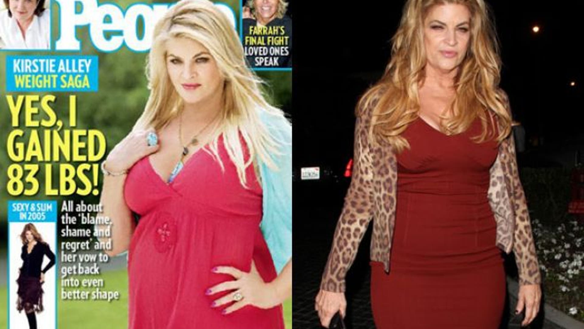 Kirstie Alley WW