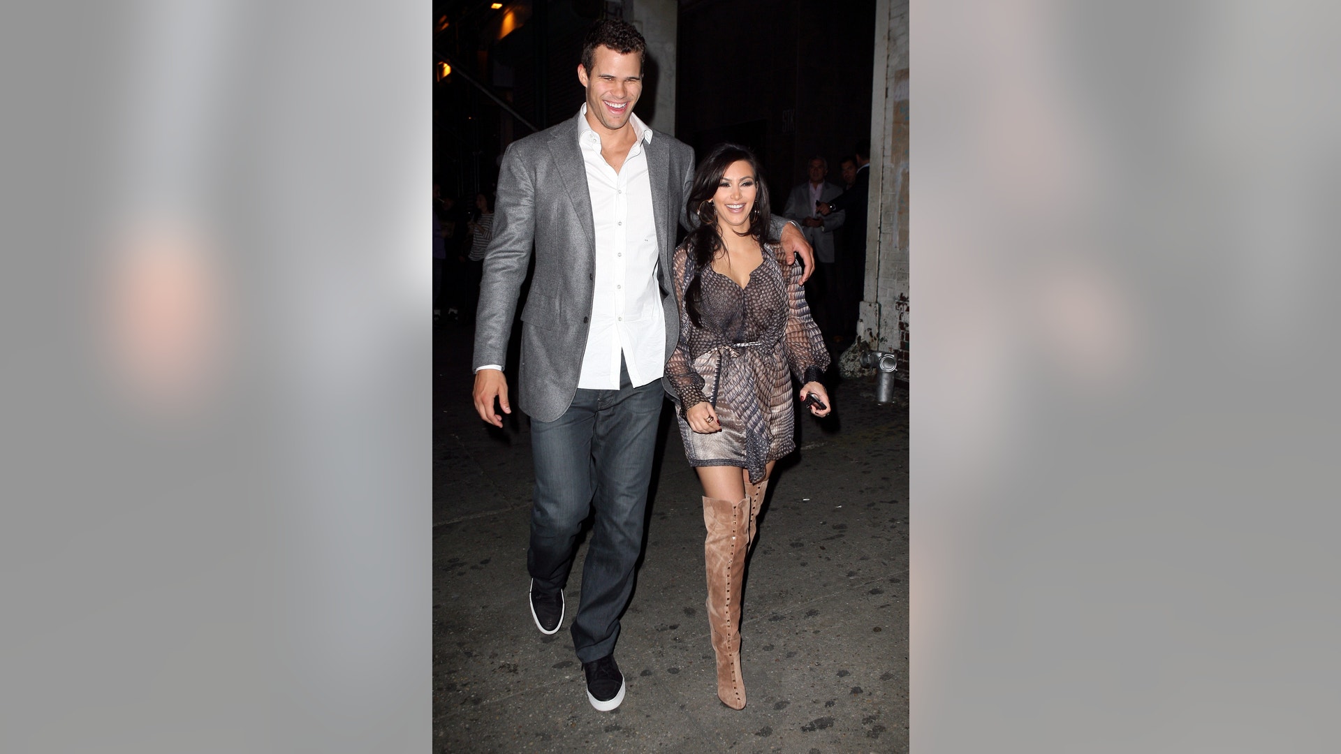 Kim Kardashian and Kris Humphries
