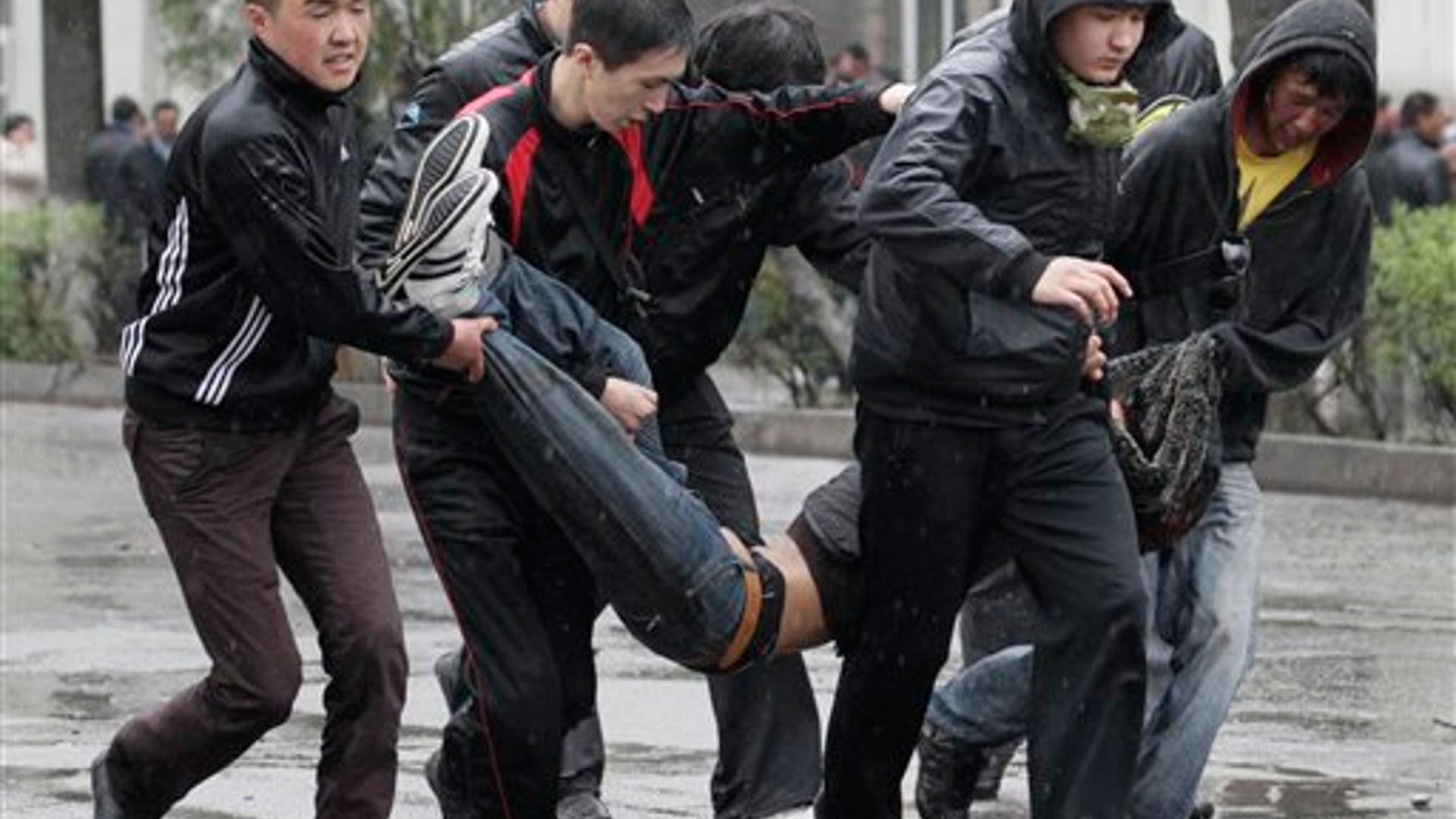 Kyrgyzstan Protest 