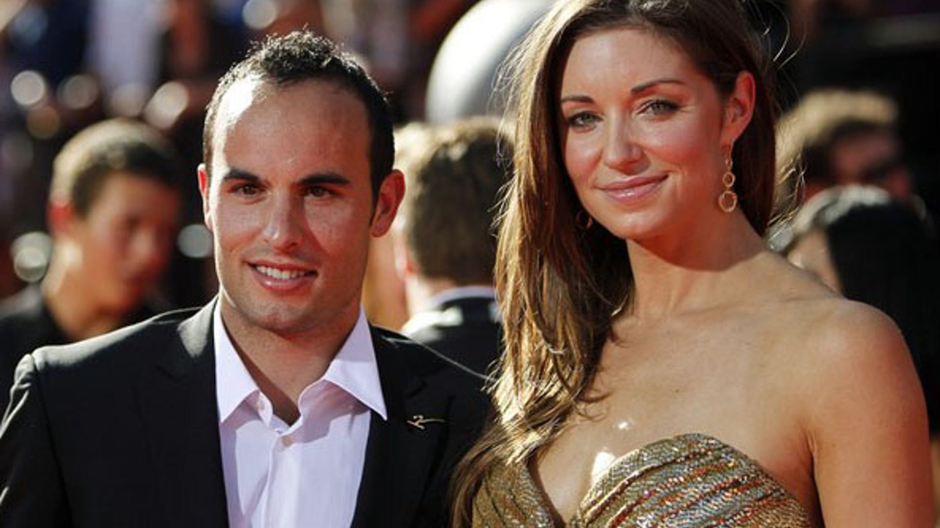 Landon Donovan and Bianca Kajlich