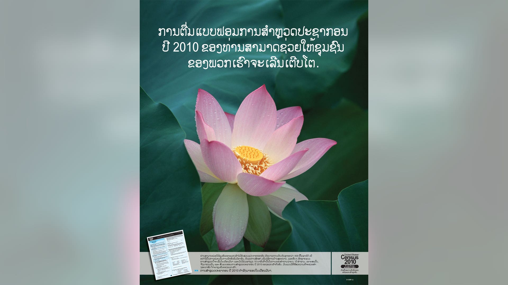 Laotian Awareness Poster 