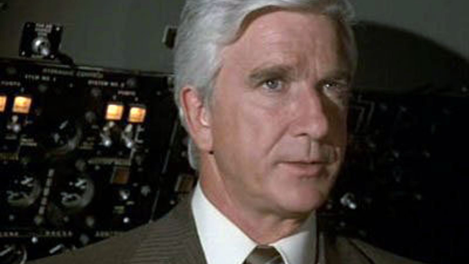 Leslie Nielsen Then