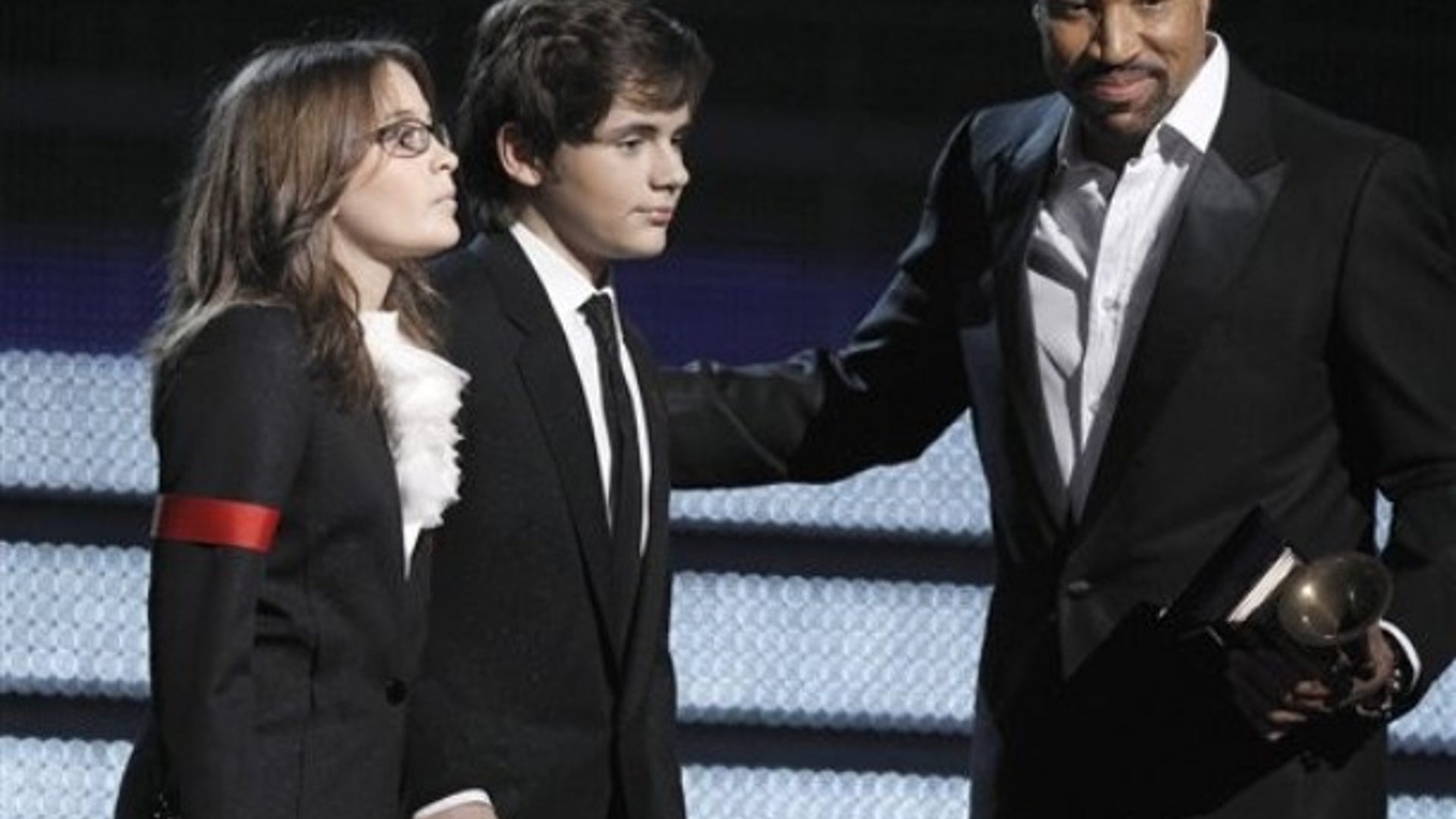 Lionel Richie with Paris and Prince