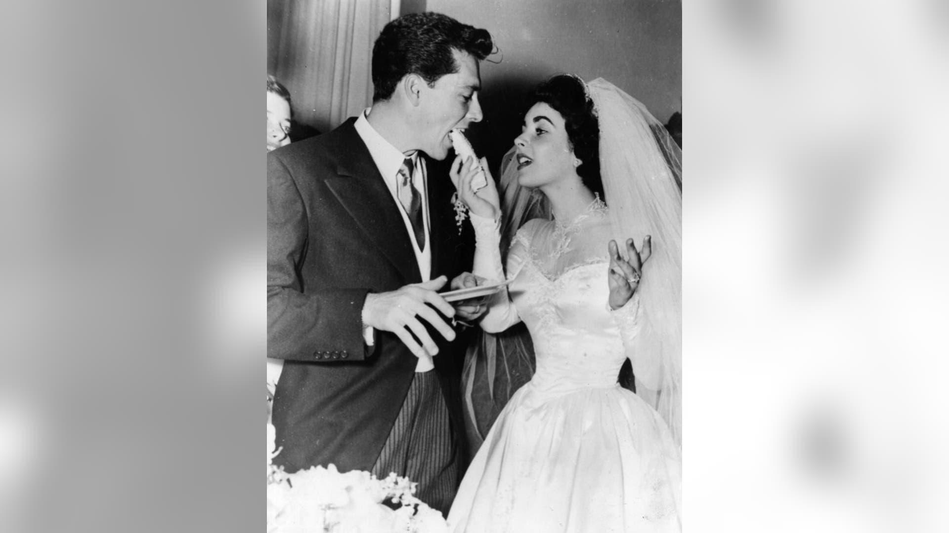 Liz Taylor and Nicky Hilton