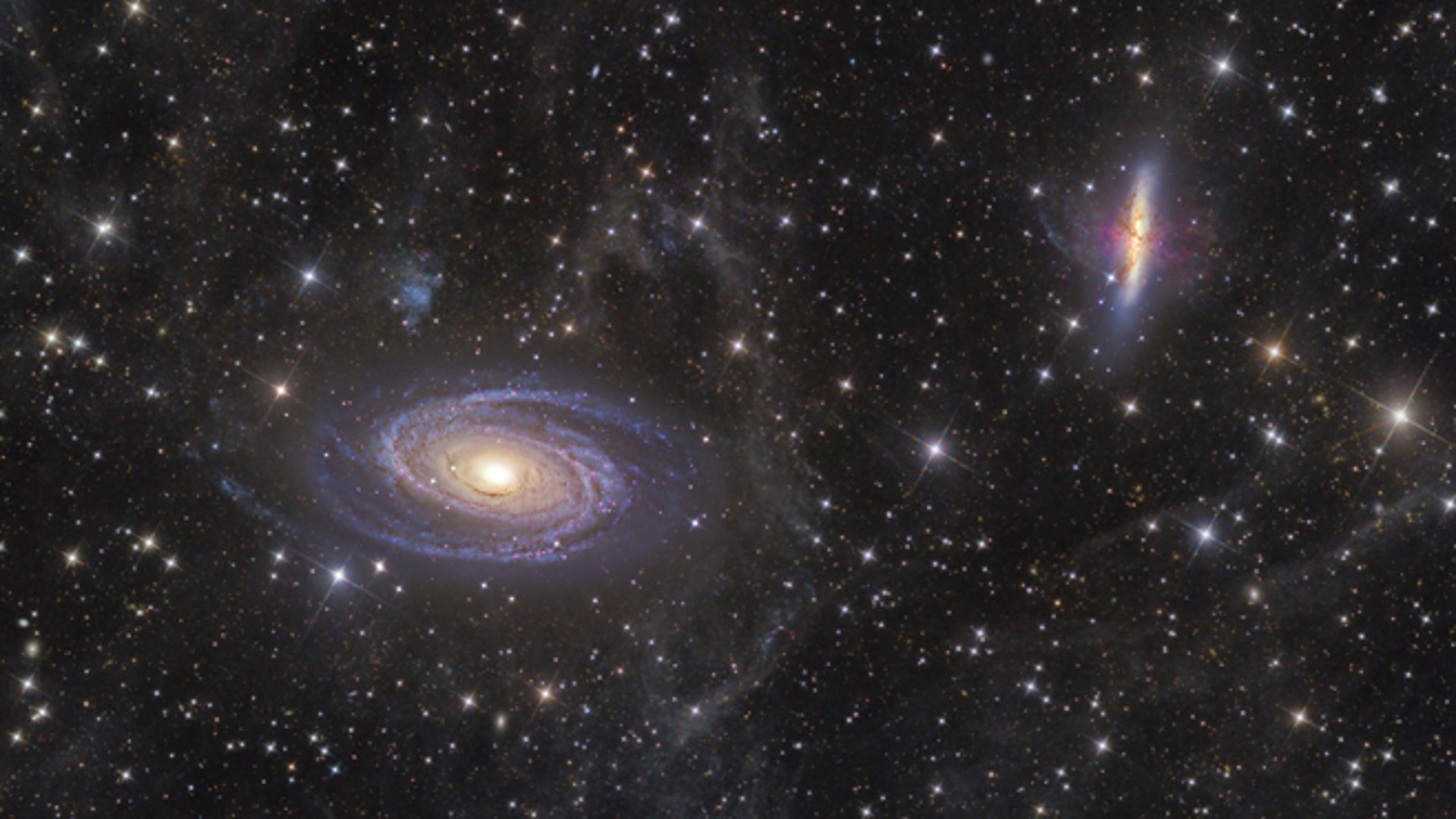 Световой год в космосе. Галактика м81. Спиральная Галактика м81. Карликовая Галактика в созвездии скульптор. Галактика фото самая офигенная.