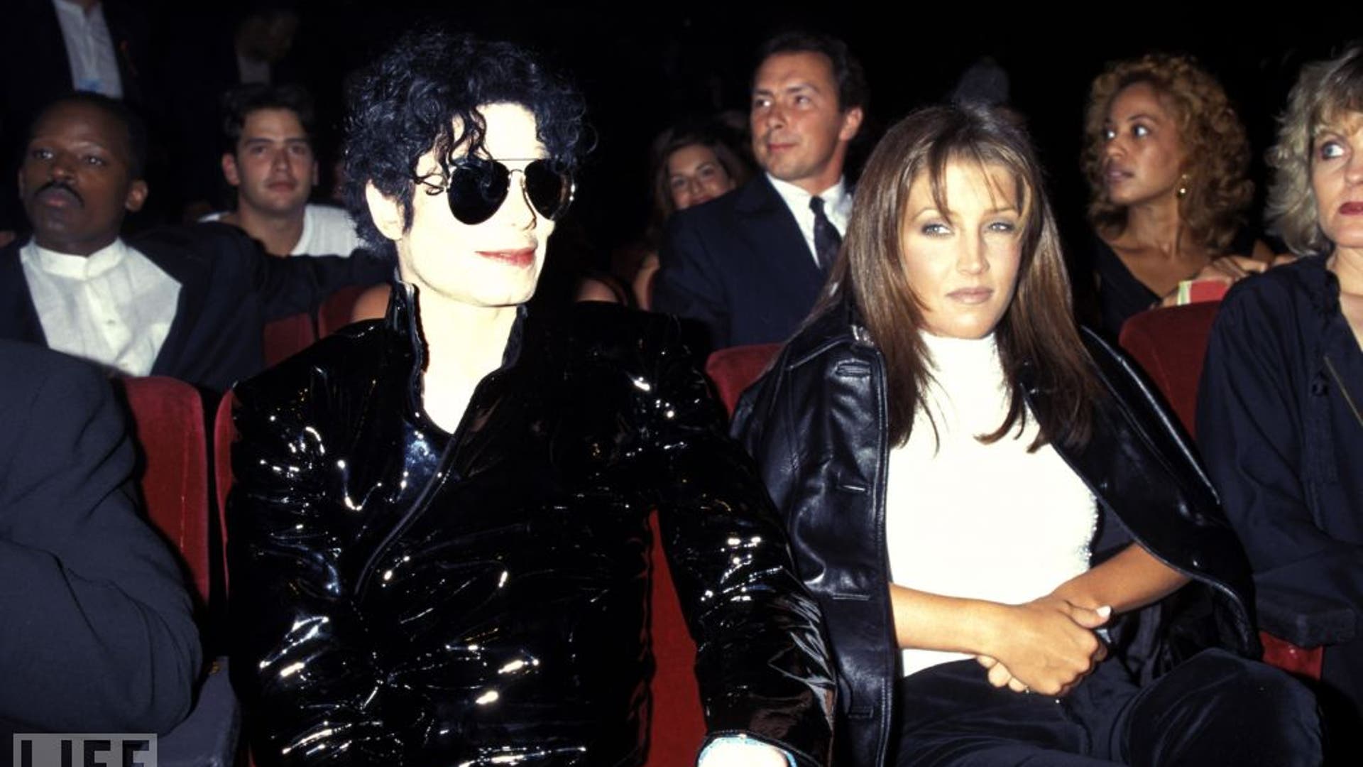 Michael Jackson and Lisa Marie Presley