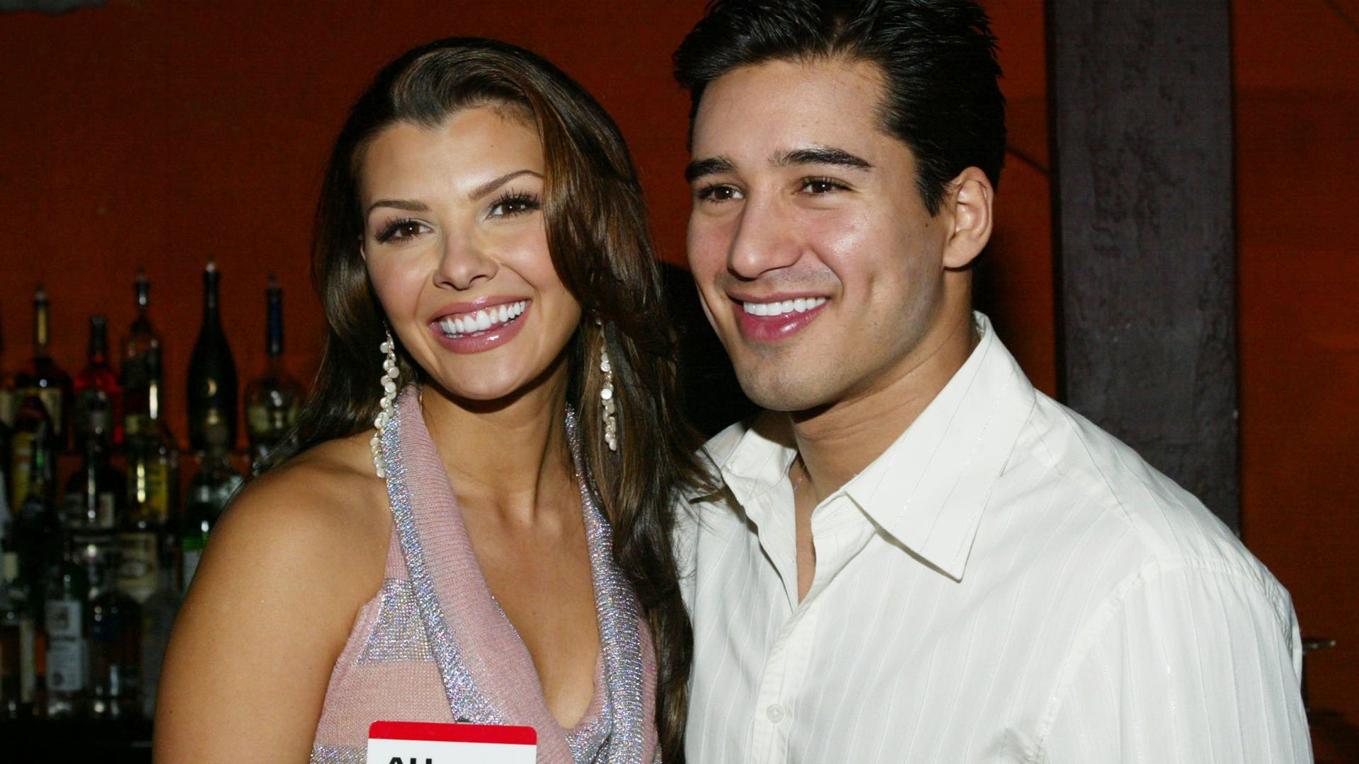 Mario Lopez and Ali Landry