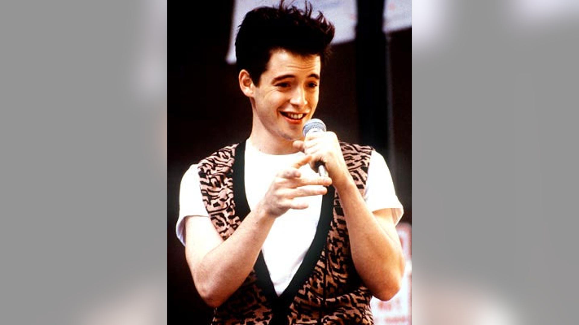 Matthew Broderick Then