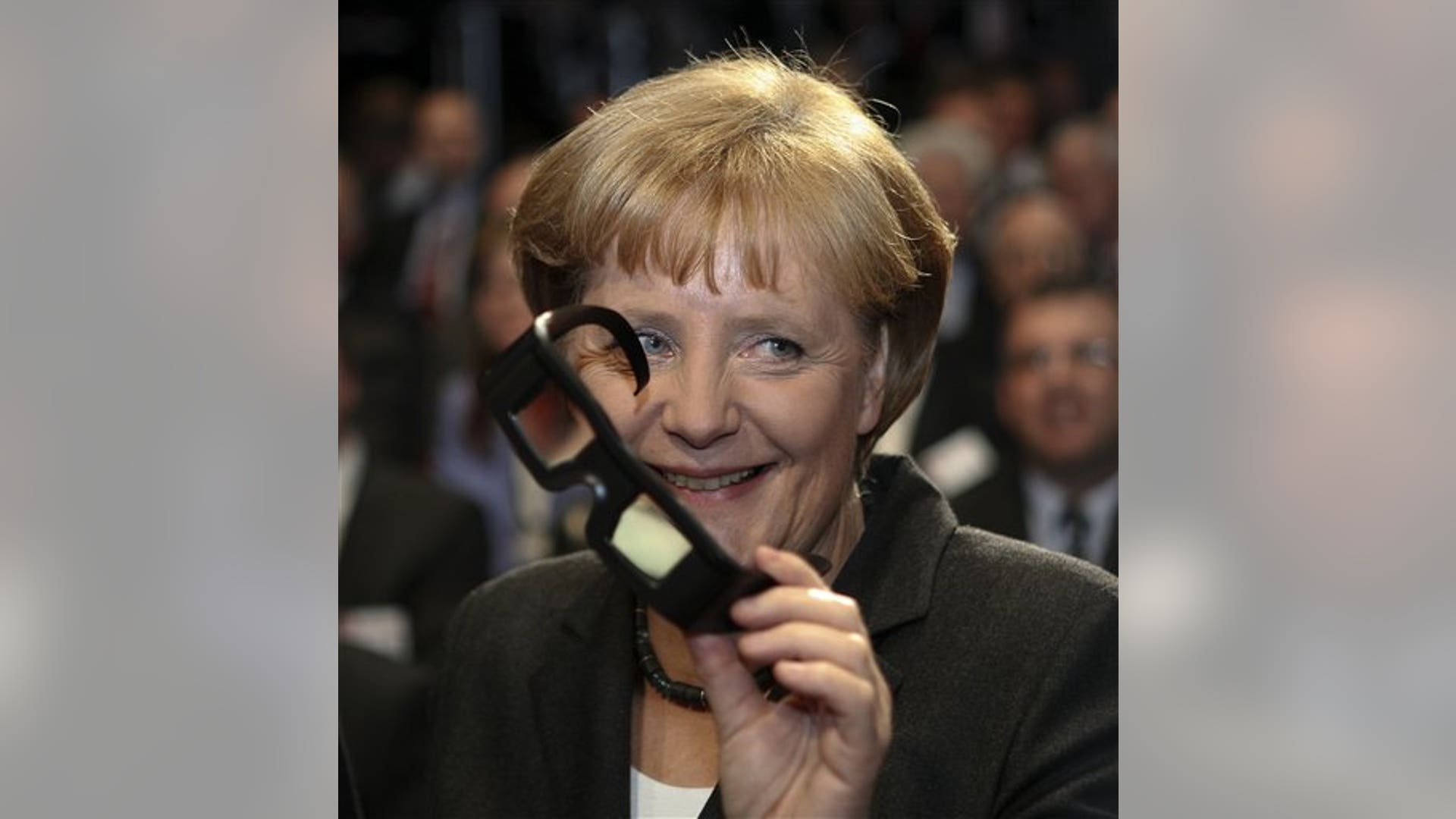 Merkel in 3D
