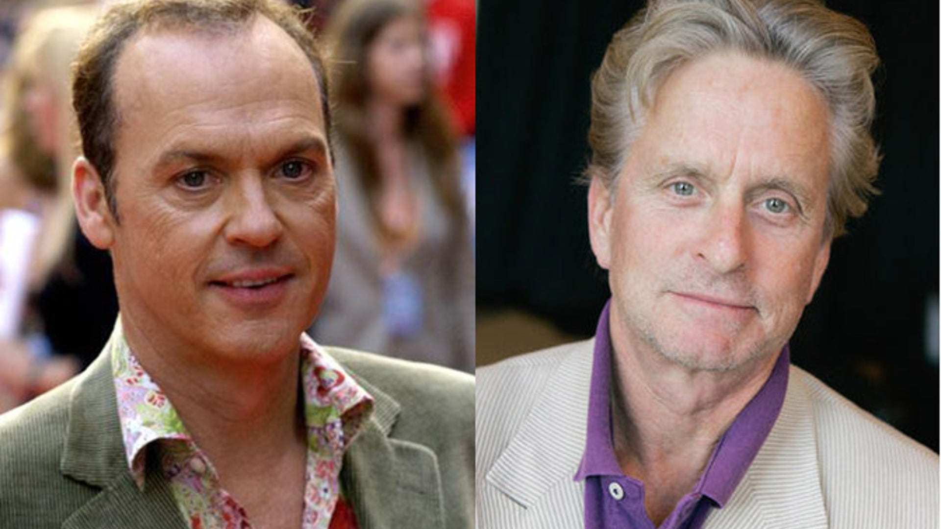 Michael Keaton and Douglas 