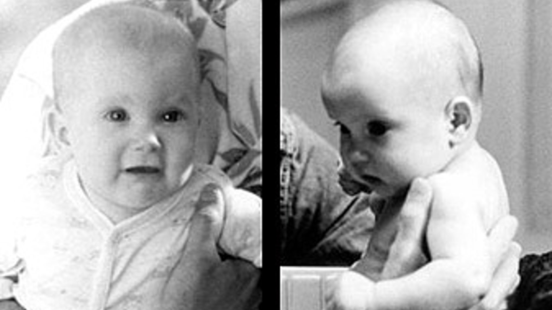 Michelle and Lisa Blair Then