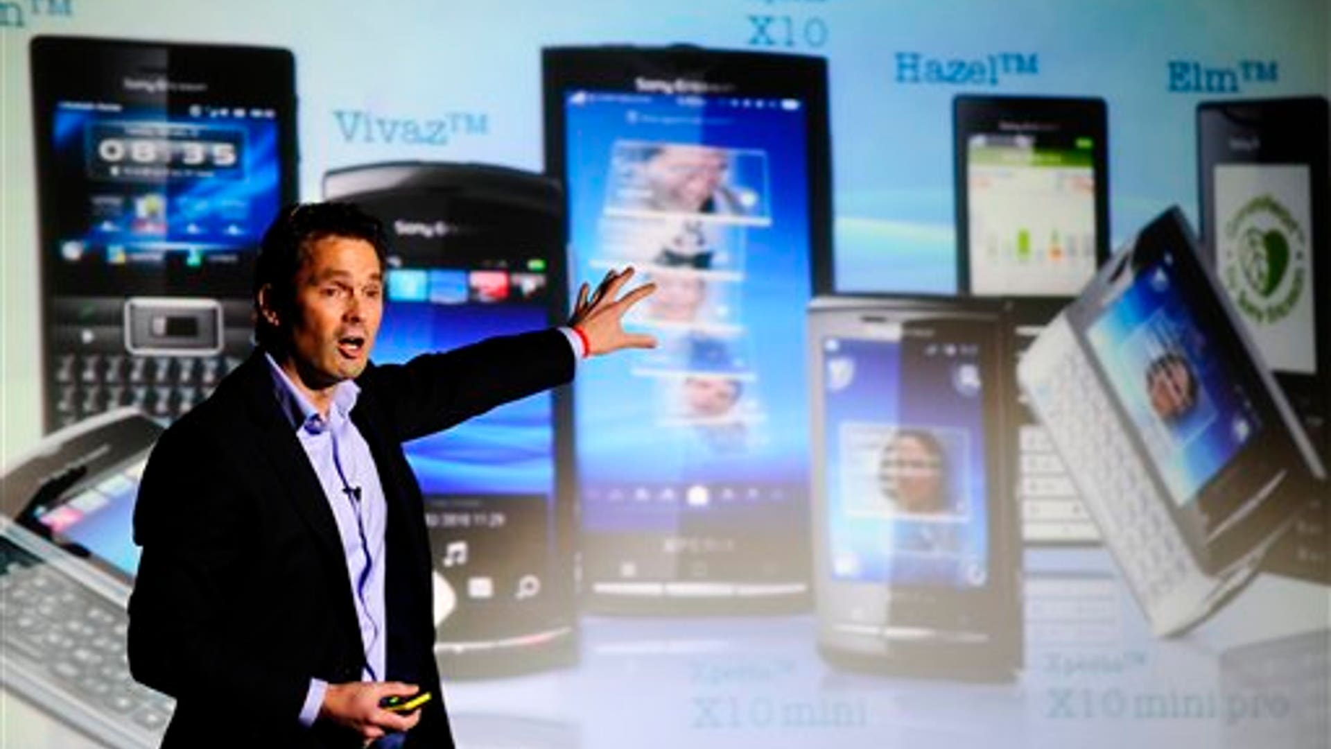 At the Sony Ericsson Press Conference