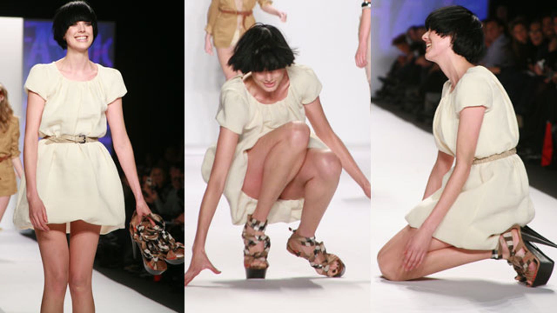 Model Agyness Deyn Falls