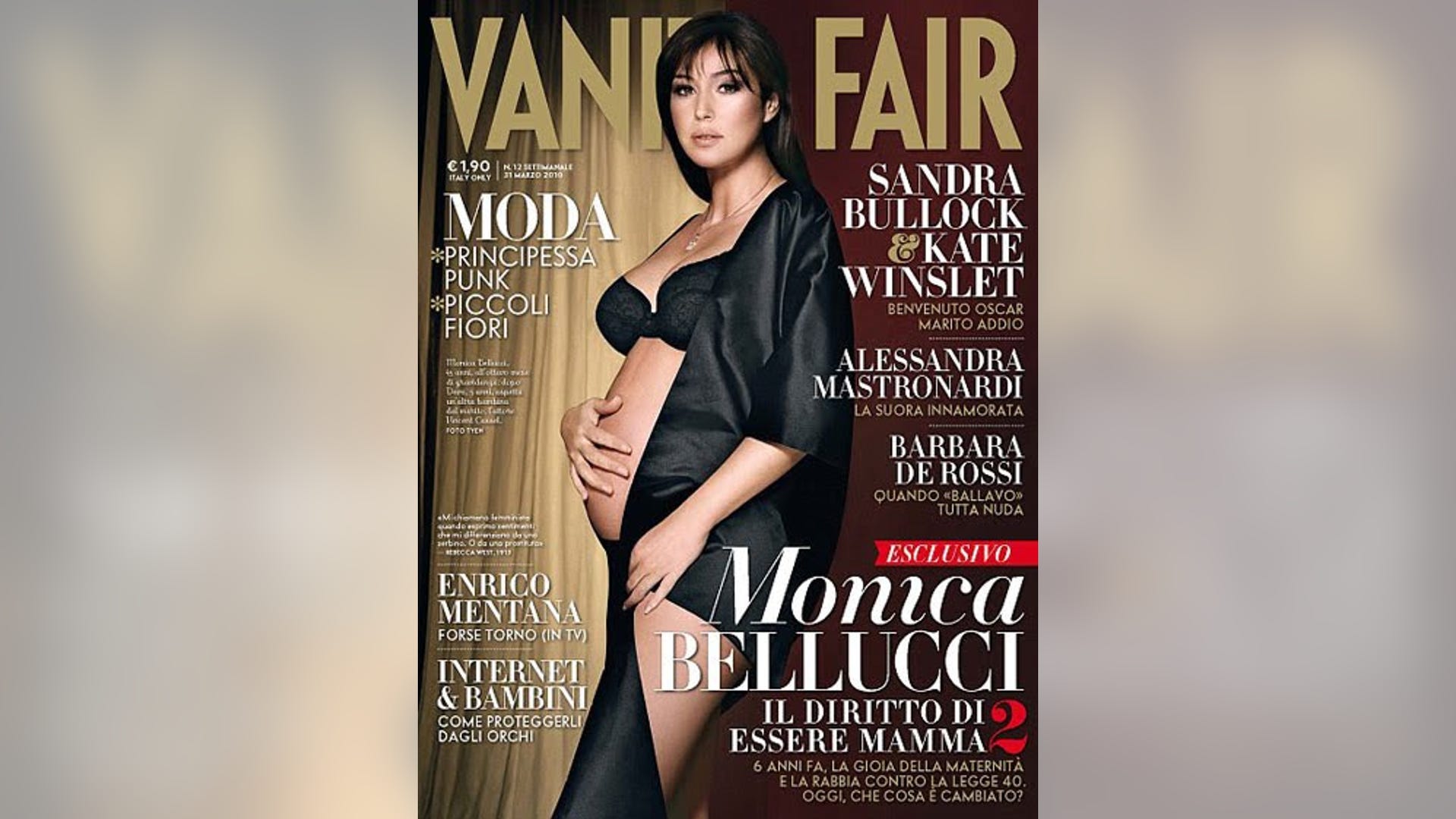 Monica Bellucci Preg