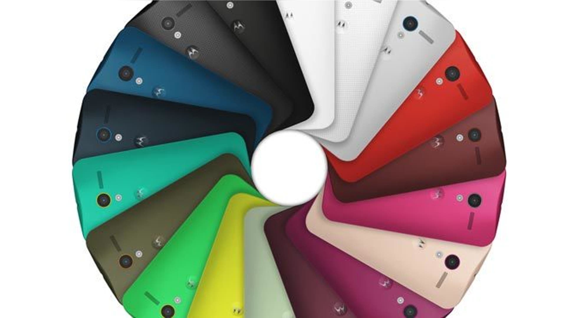 Motorola Moto X Pinwheel of colors
