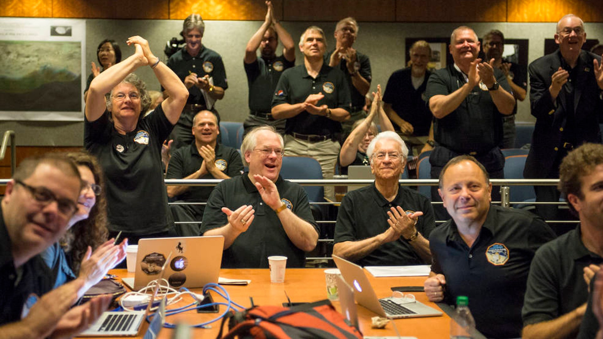 New Horizons team celebrates