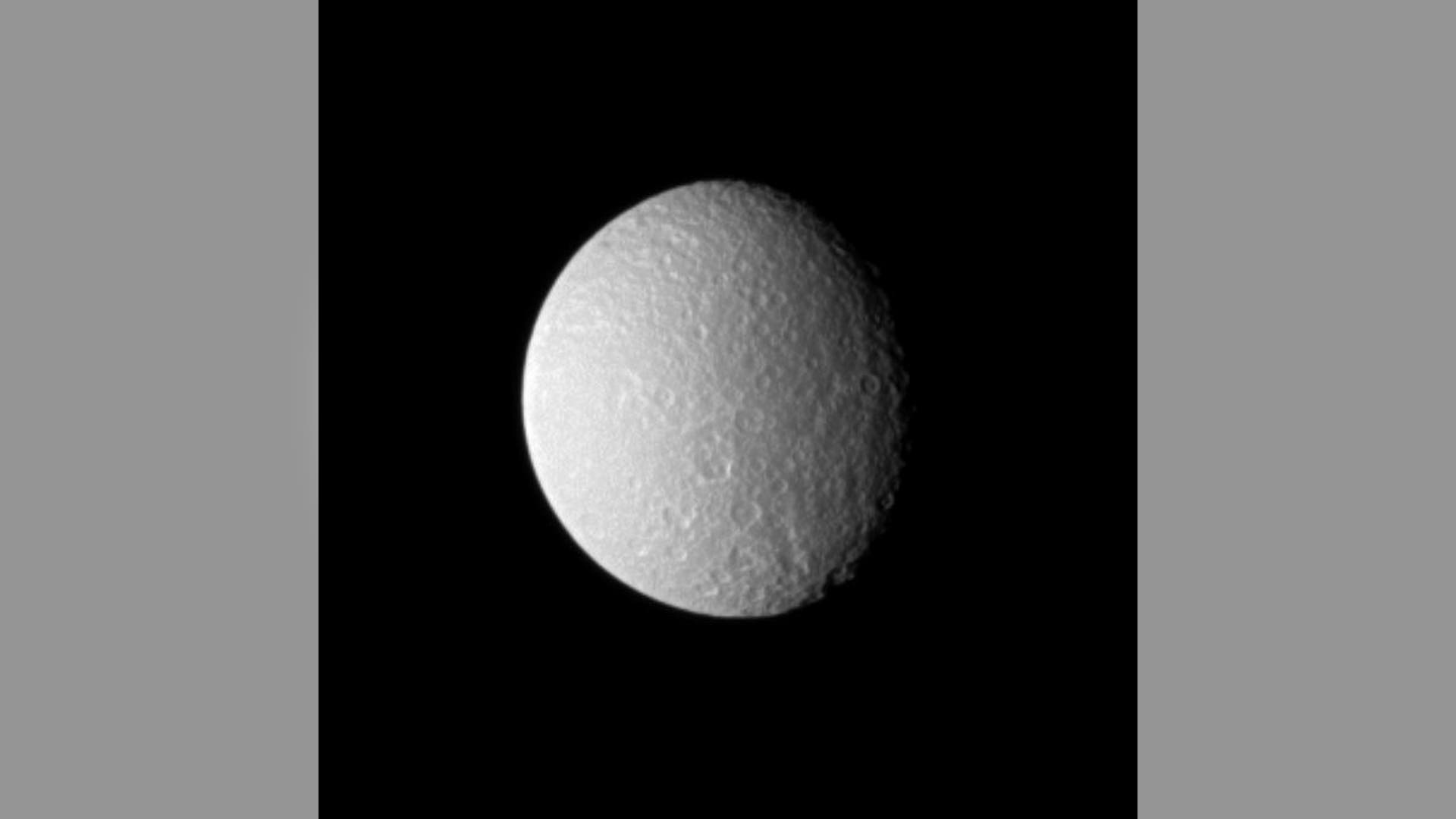 Rhea, Saturn's Second Largest Moon