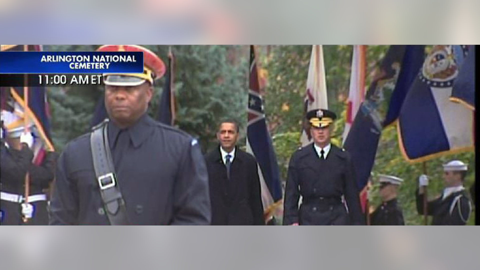 Obama Visits Arlington