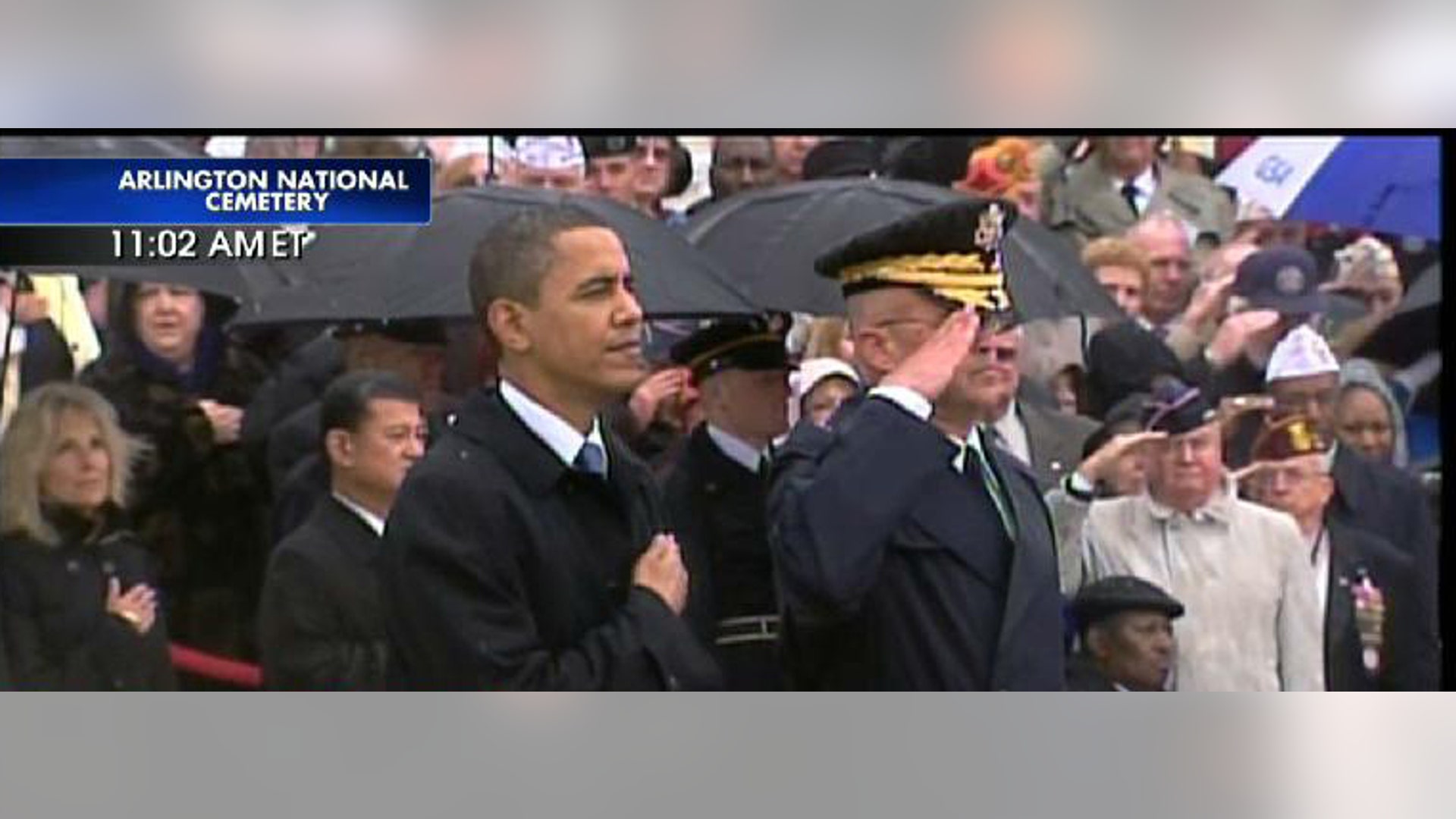 Obama at Arlington 