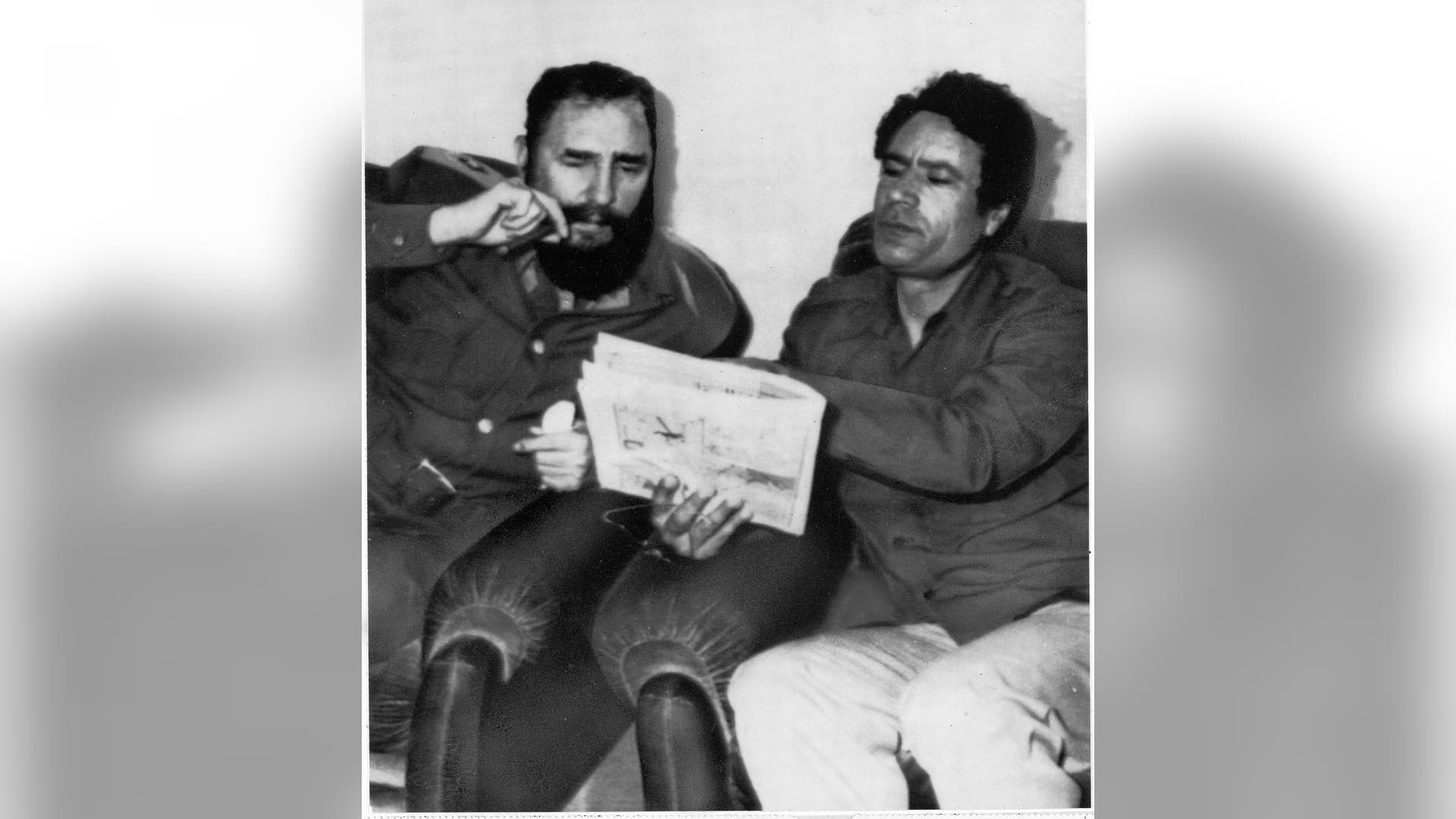 Qaddafi and Castro